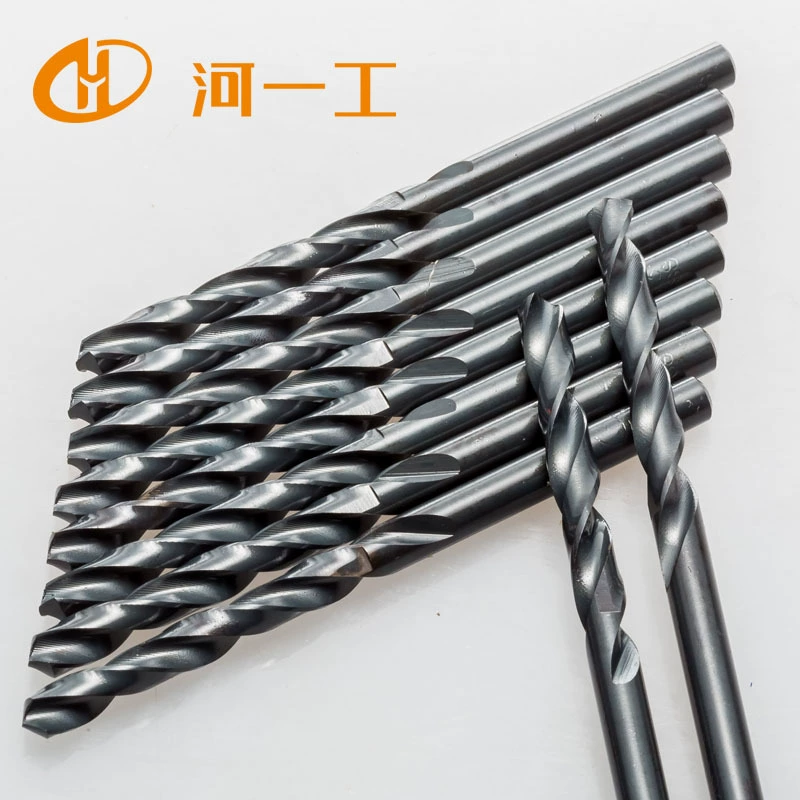 He Yigong полное шлифование прямое сверло из быстрорежущей стали с прямым хвостовиком спиральное сверло прямое сверло оптовая продажа с фабрики