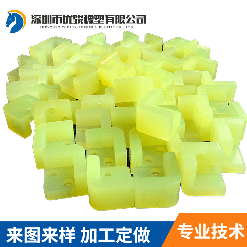 聚氨酯胶件 机械设备定位块 高密度 特耐磨耐老化