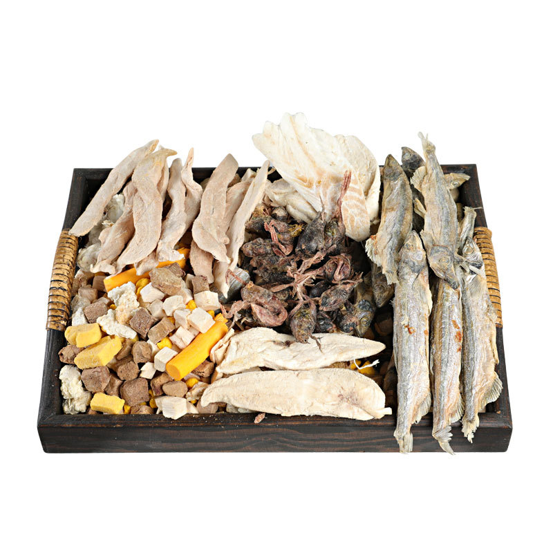 Aperitivos para gatos, pescado de primavera, cubos de ternera, cubos liofilizados, gatos liofilizados, huevos de codorniz, pollo amarillo, pescado pequeño, liofilizado