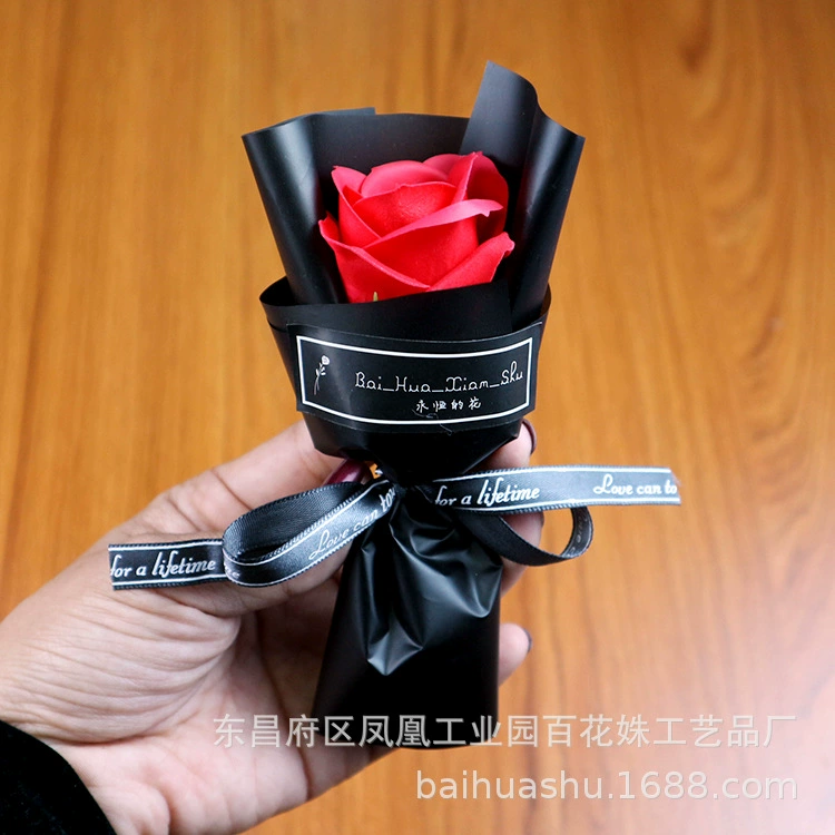 FLOWERS GIRL Маленькое мыло в форме цветка, подарочная коробка, набор, оптовый