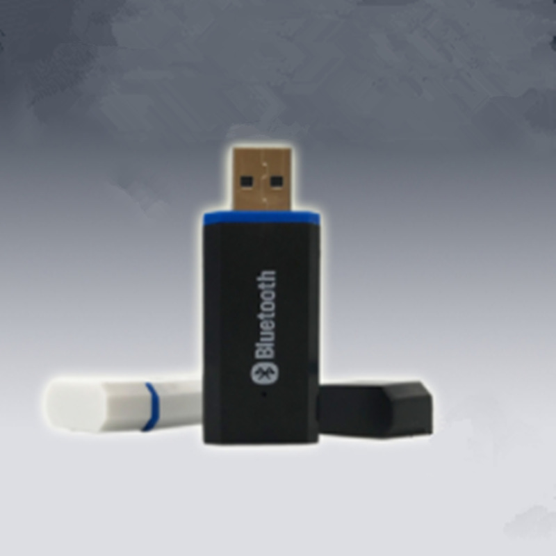 蓝牙5.0音频接收器USB车载无线免提适配器 DIY音响AUX耳机可通话