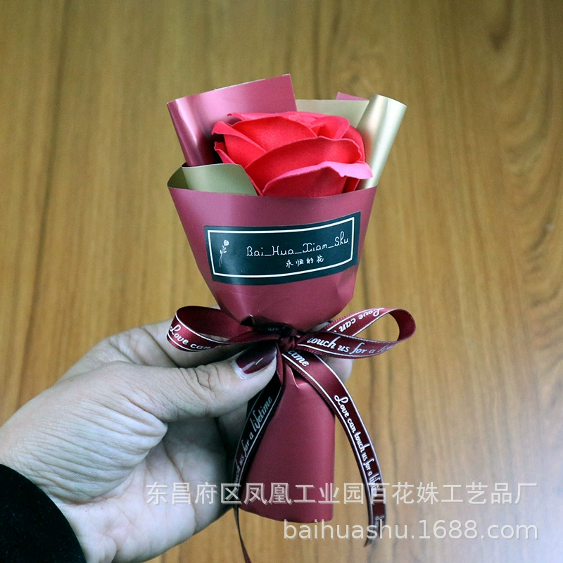 FLOWERS GIRL Маленькое мыло в форме цветка, подарочная коробка, набор, оптовый