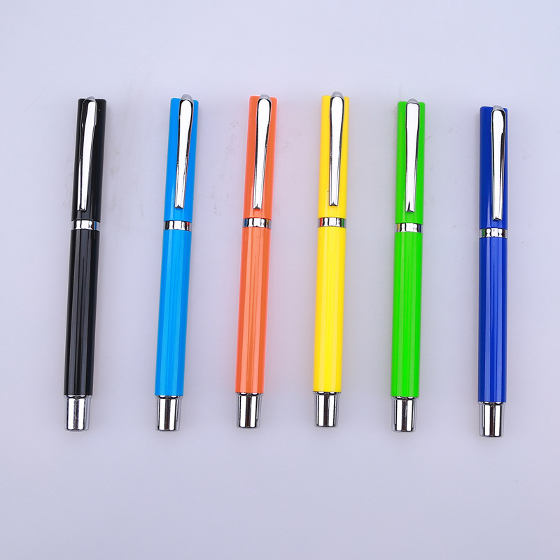 Nueva gran capacidad de alta gama firma pluma gel bala 0,5mm logotipo personalizable información de la empresa ventas directas