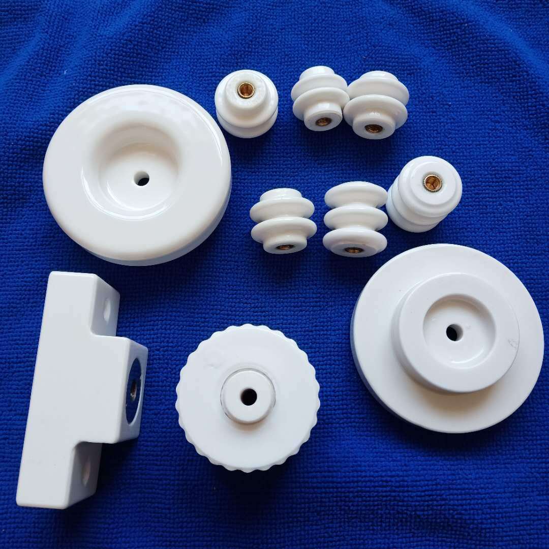 电器陶瓷纺织氧化铝陶瓷绝缘电子陶瓷异型件 绝缘9599陶瓷管