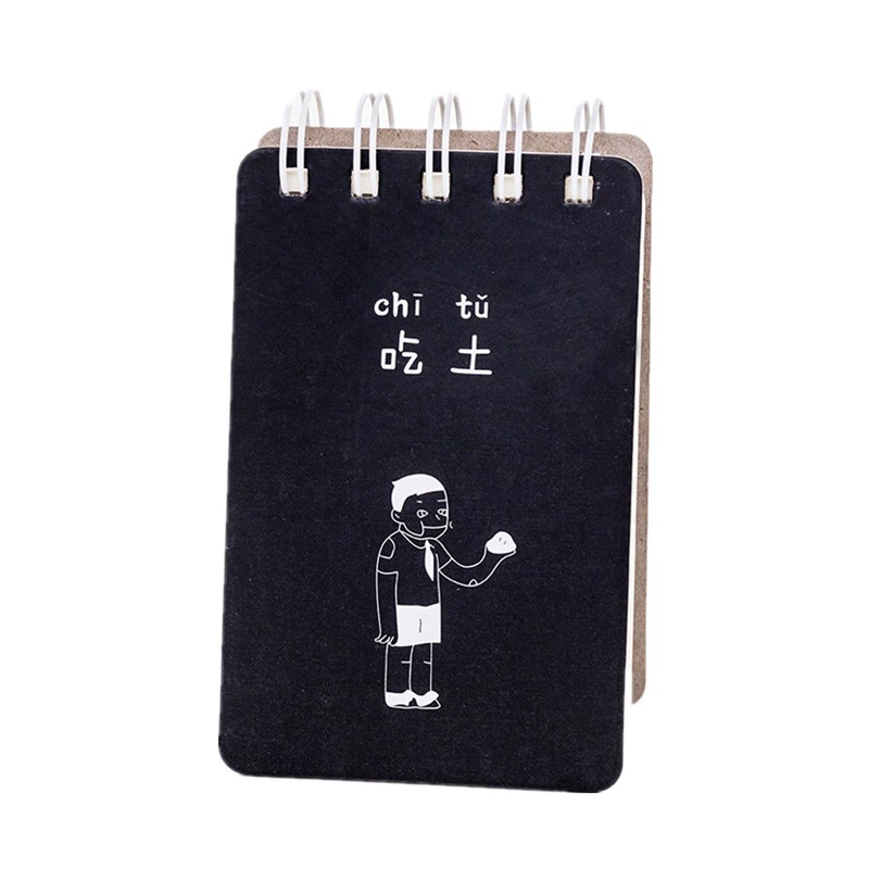 Small handheld funny pocket notebook, laptop, book, new collection
