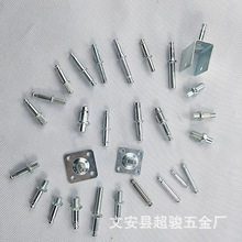 大量批发m7*75脚轮直纹水泥钉 酒吧椅直纹卡簧插杆 万向轮配件厂