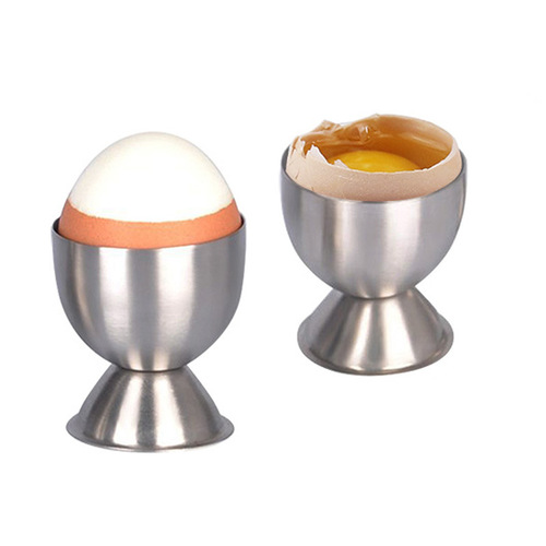 Factory direct sales kitchen gadgets stainless steel egg cup holder egg holder breakfast gadget