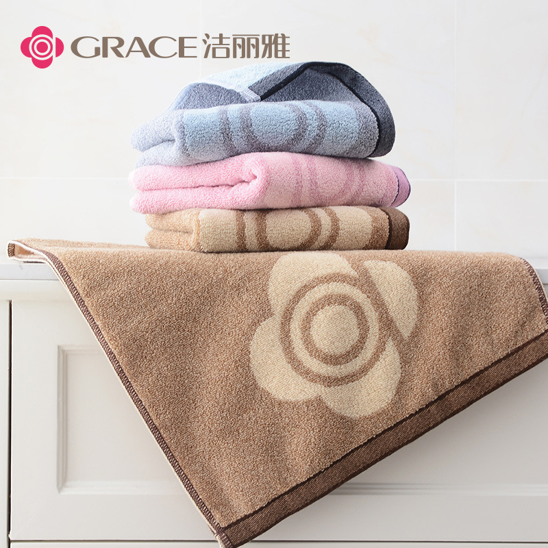 Jielia Towel Thickened Cotton Adult Face Towel Soft Boutique Face Towel Group Buying High-end Gift Towel 8992
