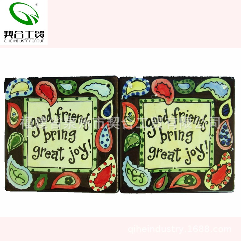 Forma de dibujos animados marco de fotos de cerámica de bricolaje animal 3D en forma de corazón blanco blanco exportación manual de exportación