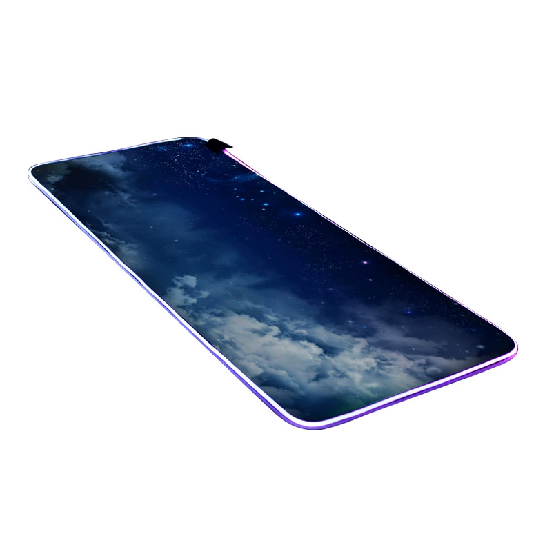 Светящийся RGB коврик для мыши, большой размер