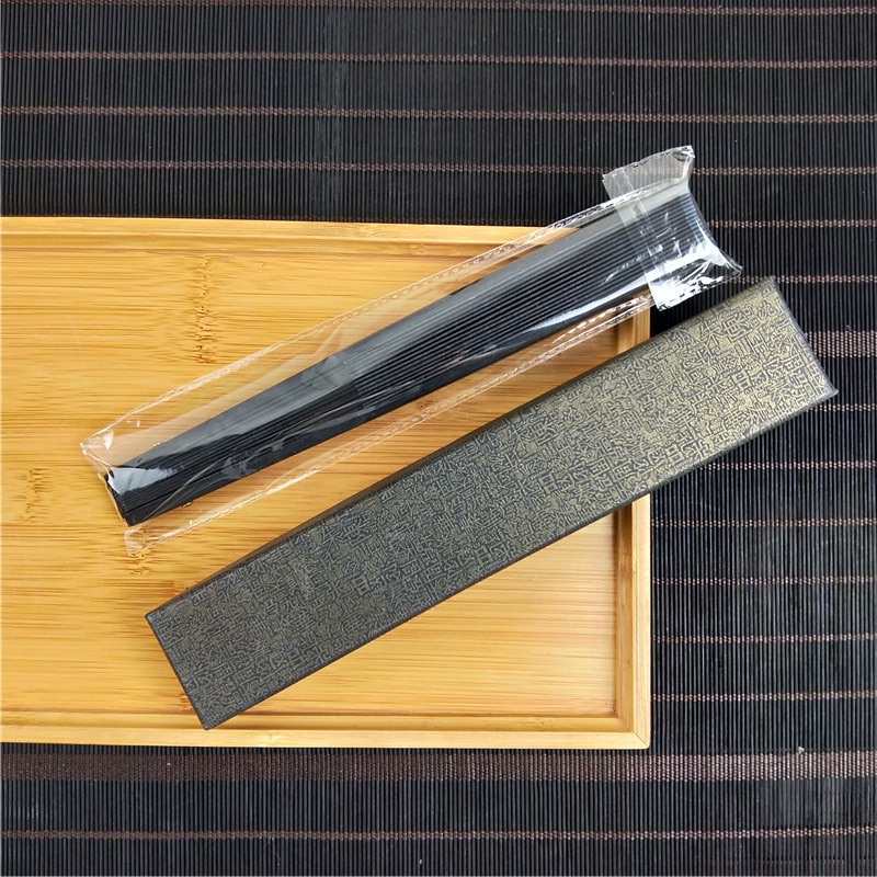 Hay en stock ventilador plegable ventilador hembra embalaje caja de regalo de cartón multi-color opcional