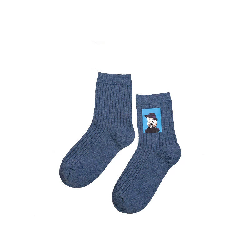 Кролики? Cartoon winter knee socks for princess