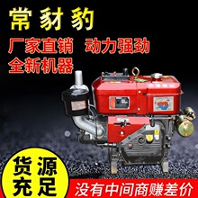 中国常州柴油机 船用农用单缸水冷R195小型发动机12马力电启动