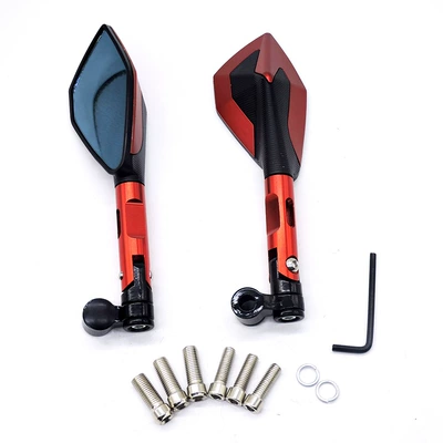 Car mirror pentagonal CNC reversing auxiliary mirror