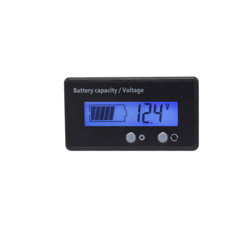 LCD Electric Bike Battery Voltage Display Digital 6-63V Universal Lithium Battery Tester 12V 24V 48V