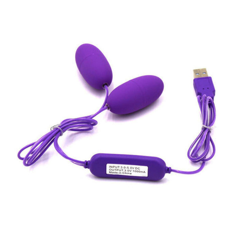 Yuepao usb variable frequency single jump double jump remote control double vibration plug-in charging vibrator adult sex toys wholesale
