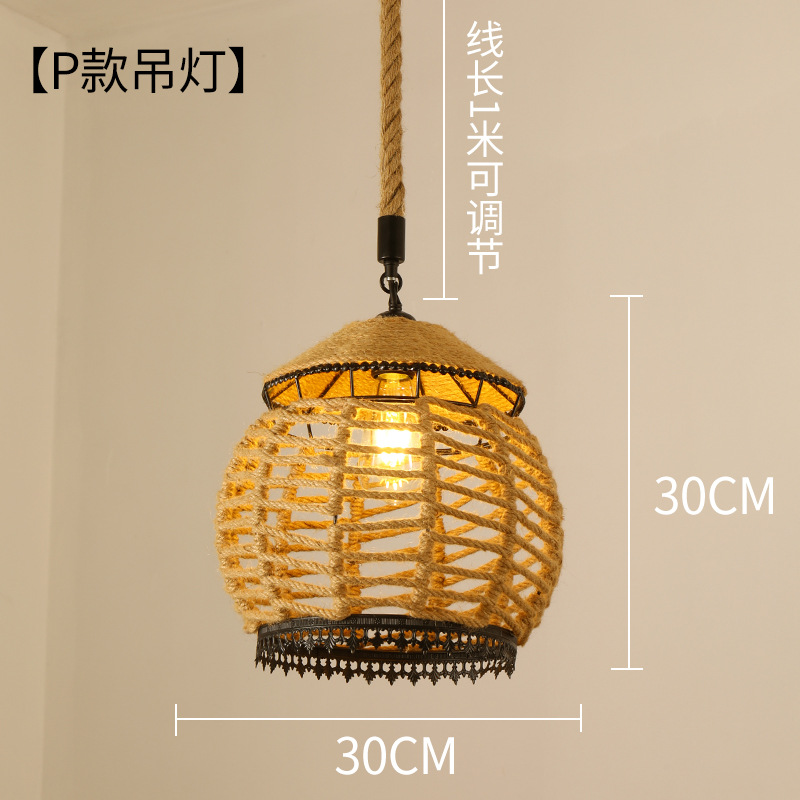 País americano retro cuerda de cáñamo comedor araña red café yurta creativa cafetería bar tienda de ropa araña