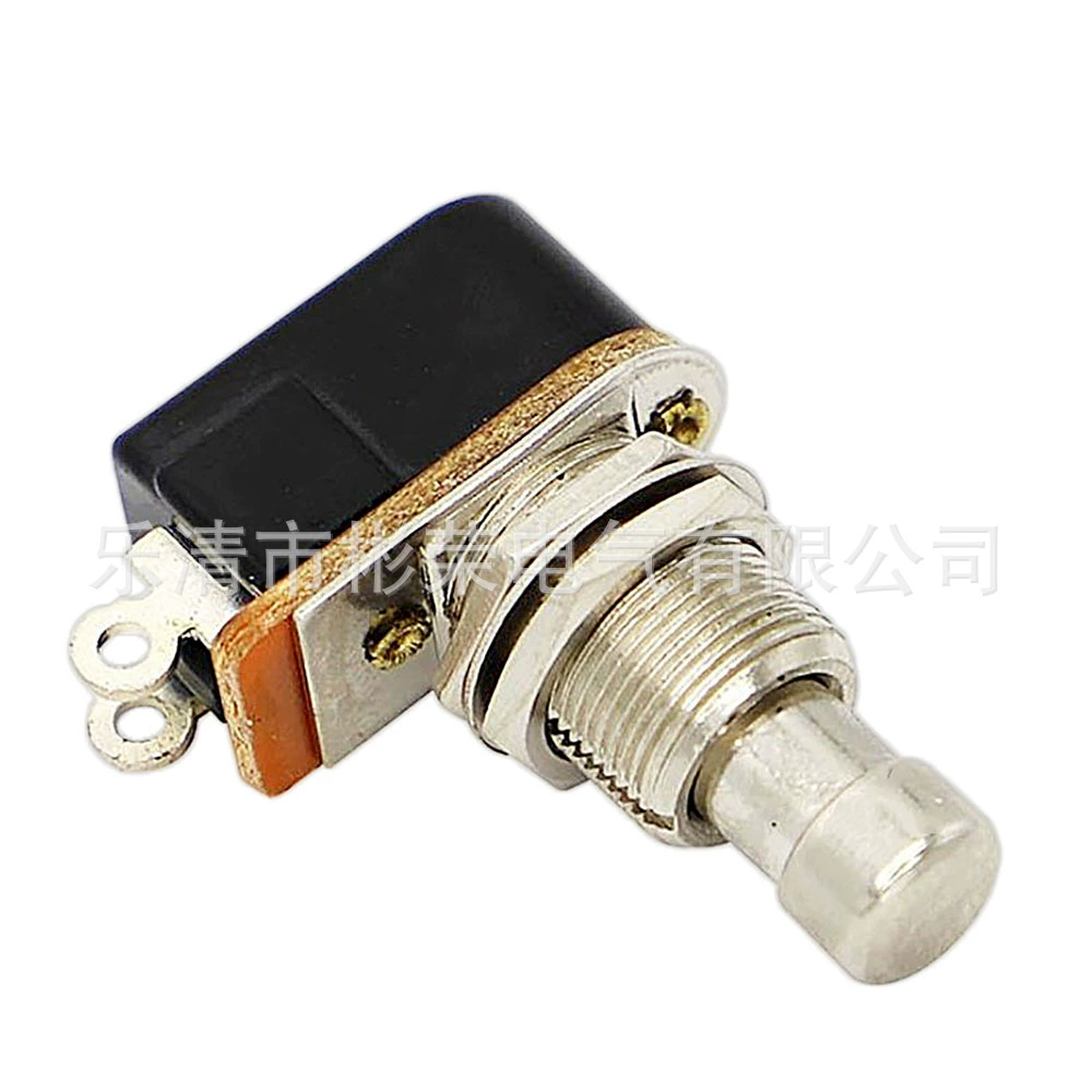 PBS-24B-4 металлический кнопочный переключатель гитарный эффектор 2 ножной переключатель нога гвоздь шаг тихий