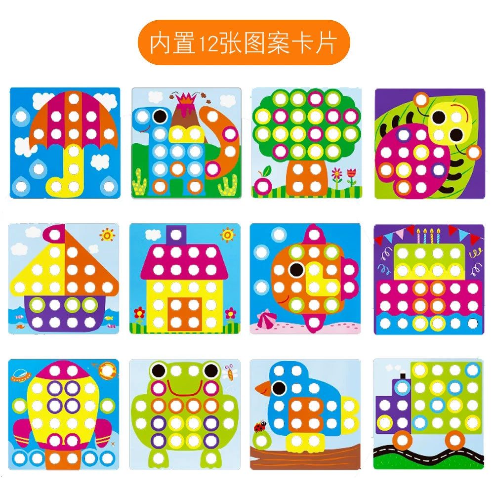 Constructor with clove mushrooms, toy, Amazon, children's creativity, handmade, training
