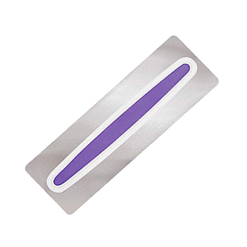 Plastic handle stainless steel butter scraper, fondant cake smoothing shape decoration tool, baking scraper cake tool