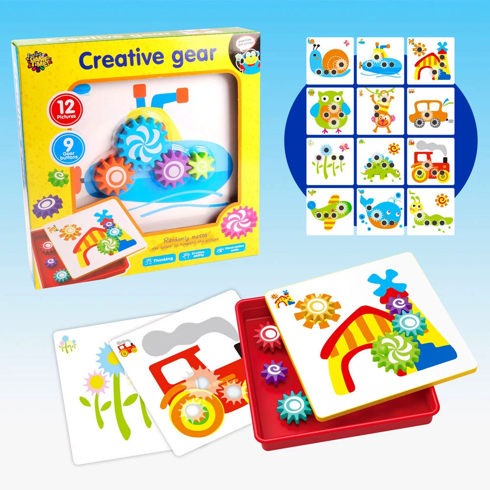 Constructor with clove mushrooms, toy, Amazon, children's creativity, handmade, training