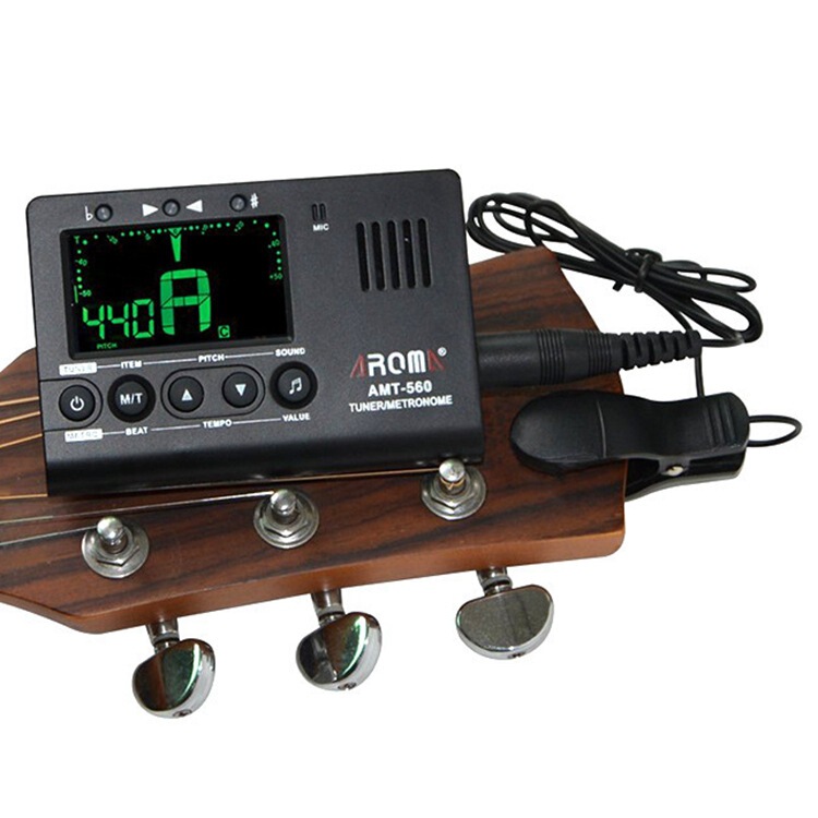 Arnoma Electronic AMT-560 Metronome Folk Guitar Tuning Ukulele Violin Bass Tuner Arnoma Electronic AMT-560 Metronome Folk Guitar Tuning Ukulele Violin Bass Tuner