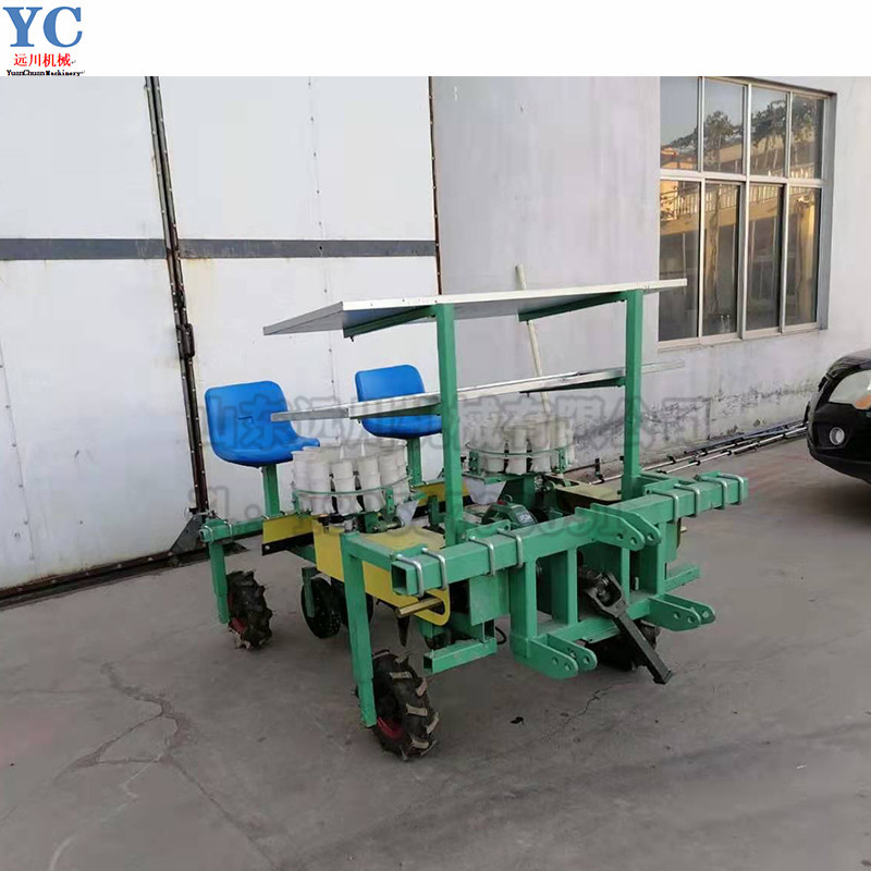 秧苗移栽机 座驾式药材种植机辣椒苗种植机 穴盘蔬菜种植机移栽机