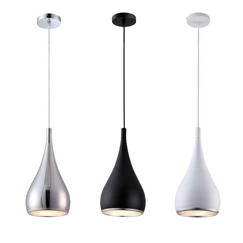 Iron restaurant chandelier Nordic office milk tea shop model room post-modern simple creative bedroom bedside lamp Iron restaurant chandelier Nordic office milk tea shop model room post-modern simple creative bedroom bedside lamp