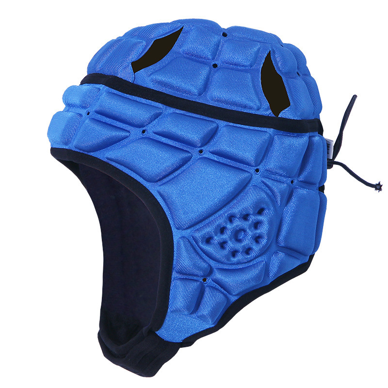 Casco Anticolisión de fútbol Azul