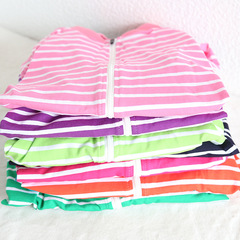 大型犬 條紋拉鏈四腳大狗衣 寵物四季款服裝  金毛牧羊犬大狗衣服