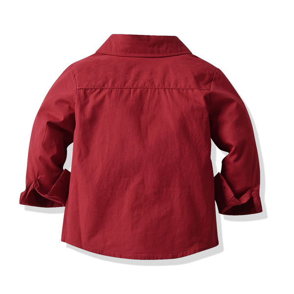 Children's autumn shirt for boys