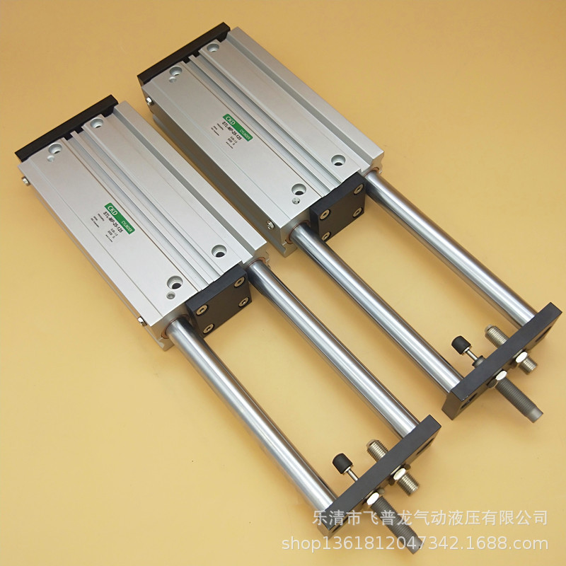 CKD三轴可调导杆气缸STL-MP-25-125   STL-MP-25-100规格齐全