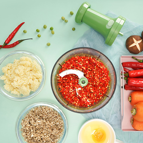 Household meat grinder, egg beater, garlic masher, multi-functional cooking machine, vegetable dehydrator, drain basket