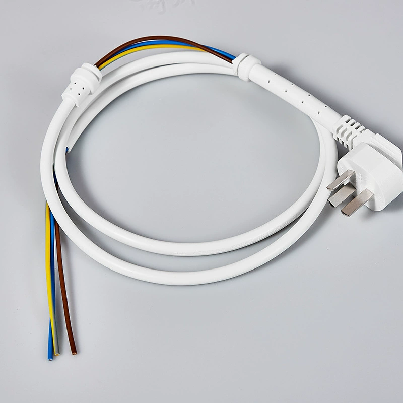 Water heater power cord plug leakage protection plug 16A leakage protection power cord European plug with leakage protection power cord