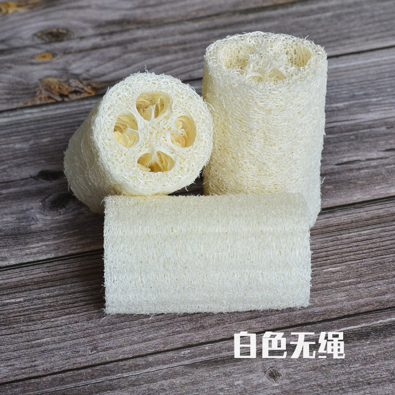 Ahui luofah esponja limpieza cepillo de limpieza de la cocina rebanada de luofah esponja lavado olla cepillo