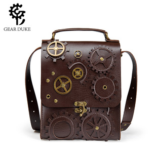 Cross-border Amazon TEMU foreign trade bag women's steampunk retro style women's shoulder crossbody bag handbag