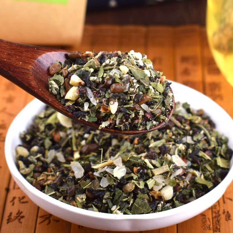 Кудинг трехходовой чай с семенами кассии, листья лотоса, лилия, чайные пакетики, прямые продажи, происхождение, источник ингредиентов, термоочистные пакеты, ингредиенты