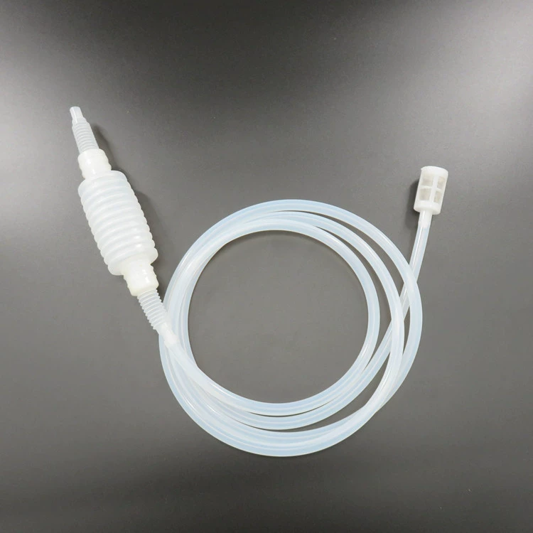 Фильтр для замены воды в аквариуме силиконовая сифонная труба насос инструмент для перекачки жидкости для розлива масла длиной около 2 метров