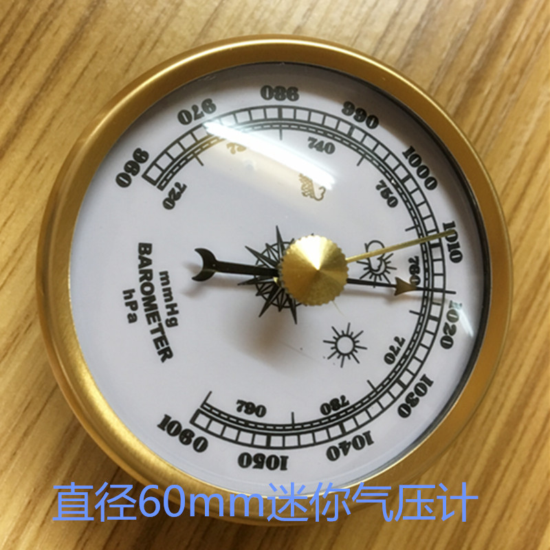 可嵌入式双金属指针式湿度计表温度计气压计气压计工厂广东广州