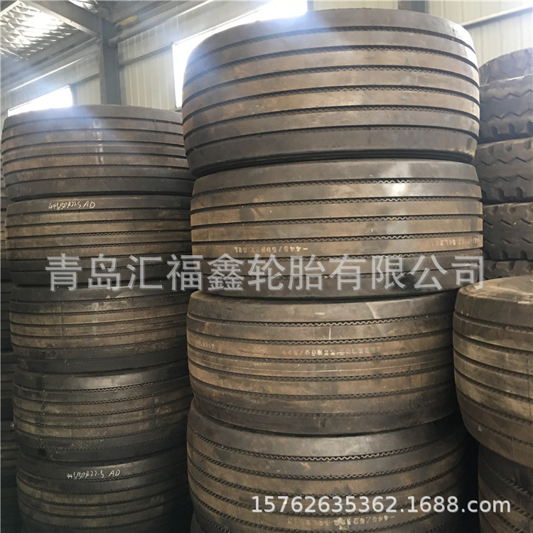445/50R22.5牵引车轮胎宽胎全钢拖车宽基单胎GL251T 顺