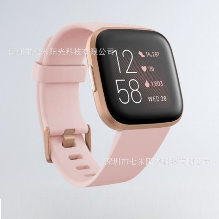 For fitbit versa2 Silicone Strap versa lite Official Same Color Buckle Replacement Sport Strap For fitbit versa2 Silicone Strap versa lite Official Same Color Buckle Replacement Sport Strap