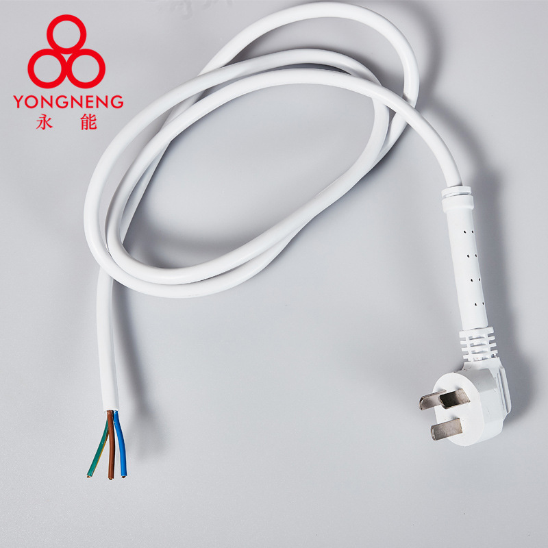 Water heater power cord plug leakage protection plug 16A leakage protection power cord European plug with leakage protection power cord