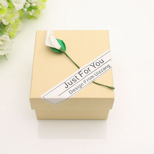 [Wholesale] 2 colors - red and black gift box, exquisite and affordable solid color watch box, square watch box, box