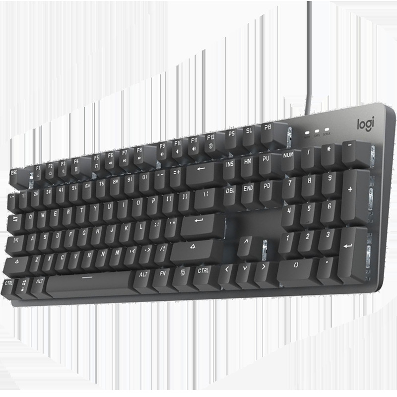 Spot Logitech Logitech K845 Backlit Mechanical Keyboard Game Green Axis Red Axis Internet Cafe Electric Competition Hotel Wholesale