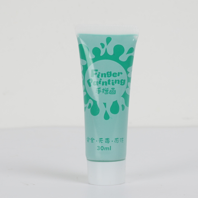Pintura de dedos-verde hierba / 30ml