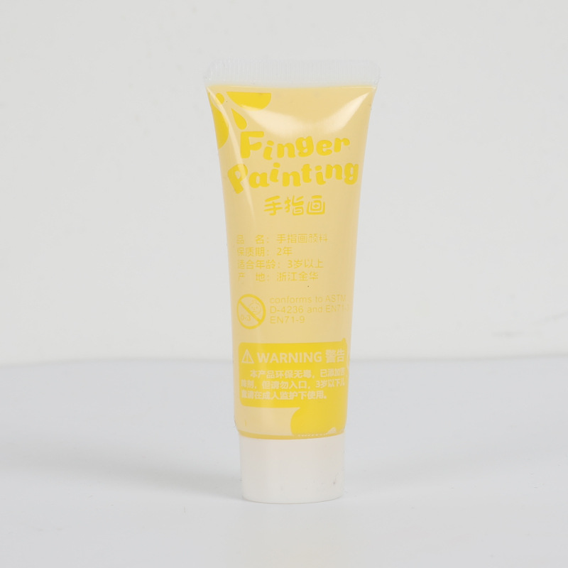 Pintura de dedos-Amarillo limón / 30ml