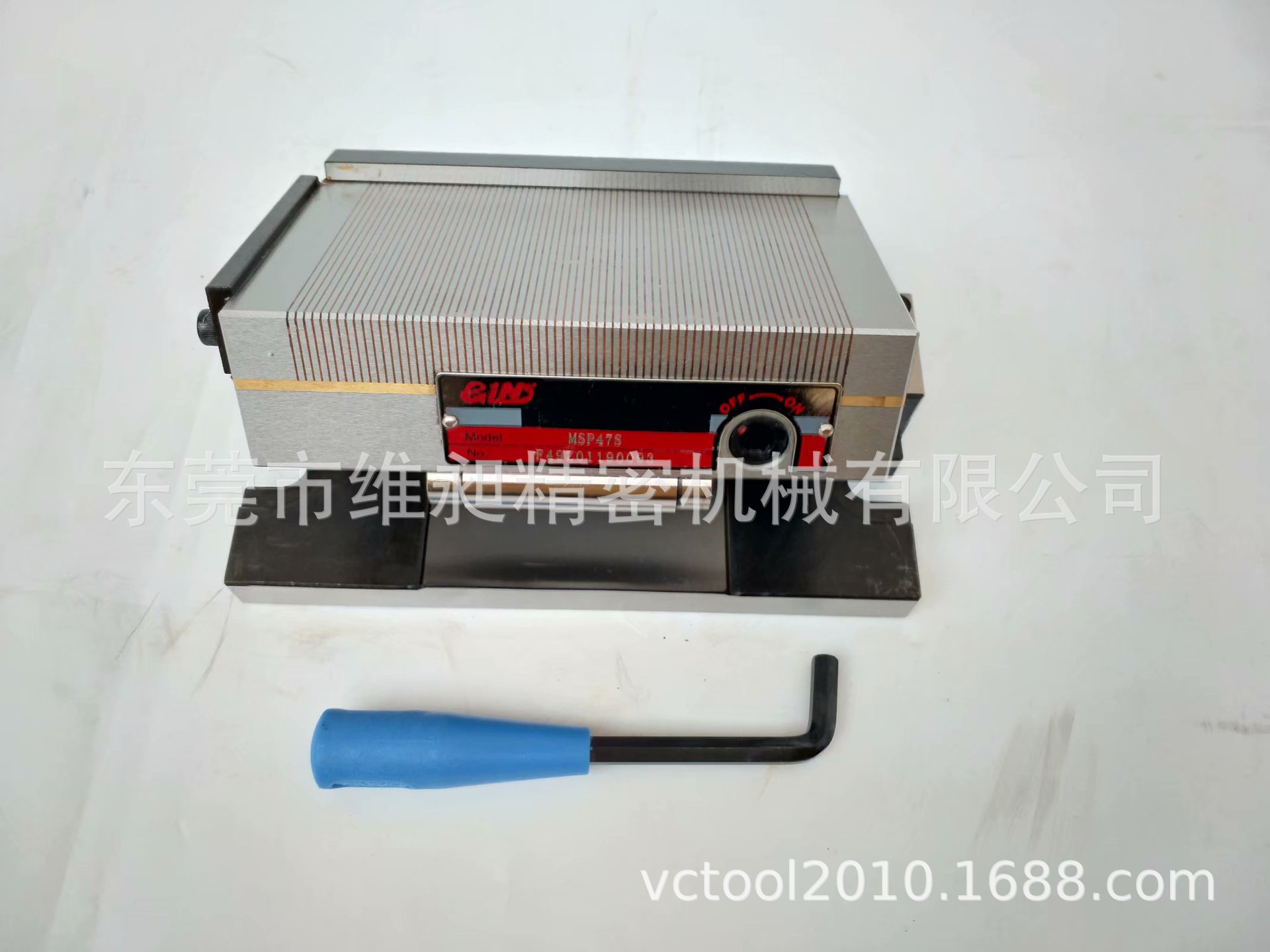 MSP66S台湾精展一体正弦磁盘152*150红铜微调式正弦磁台