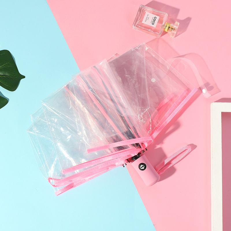 Borde Rosa automático (mango rosa)