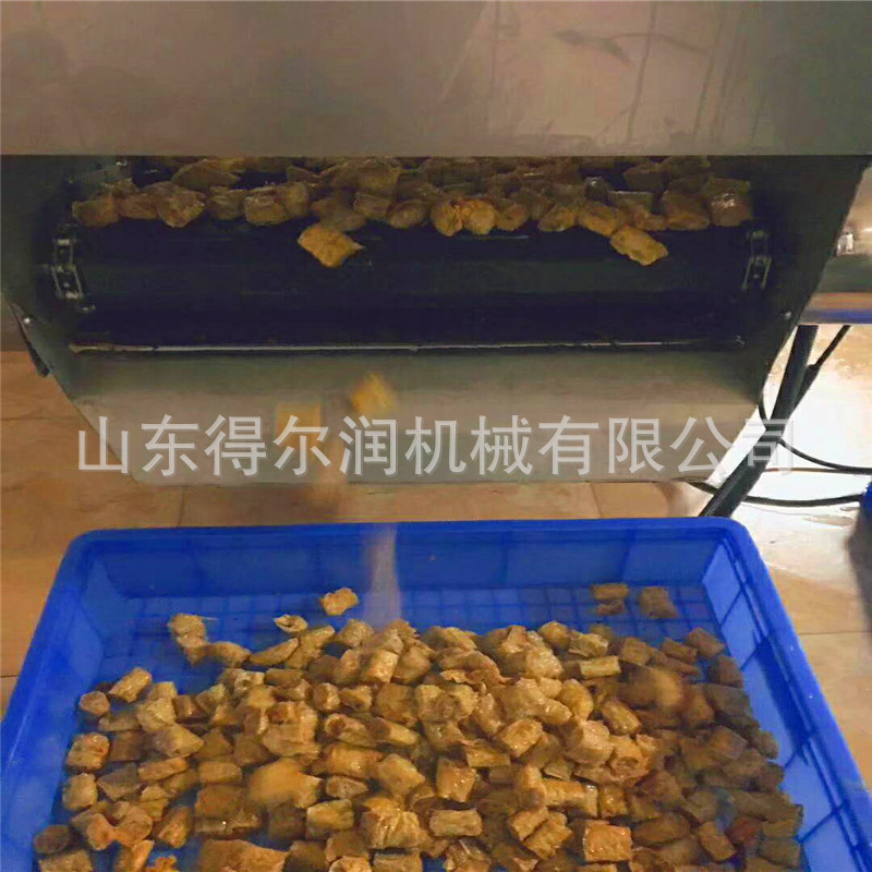 杭州特色 干炸响铃油炸机 全自动响铃卷油炸生产线 自动加热提升