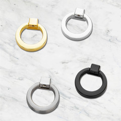 Cabinet small handle modern American and European simple cabinet door black Nordic door small handle dark drawer style single hole light luxury